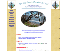 Tablet Screenshot of coastalgrove.org